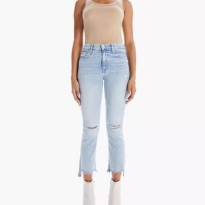 Mother Inside Crop Step Drinking by the Pool Jeans Size 27